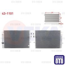 Alfa Romeo 159 Klima Radyatörü 1.9 Jtdm 2006-2011 43-1101 43-1101