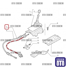 Alfa Romeo Mito Vites Kumanda Teli Sol 55230720 - 55199358 55230720 - 55199358