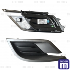 Clio 4 Ön Tampon Kapağı Takımı Gri Orjinal 620724815R 620724815R