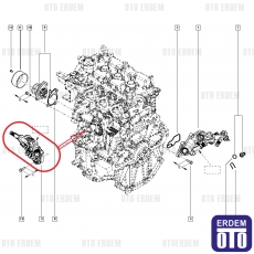 Dacia 0.9 TCe Termostat Orjinal 110616064R 110616064R