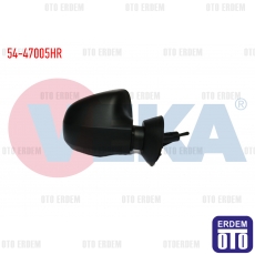 Dacia Logan 2 Duster Dış Dikiz Aynası Sağ Mekanik Yuvarlak Ayak 2008-2018 54-47005HR 54-47005HR