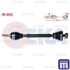 Dacia Logan Aks Sol Ön Komple 1.5 Dci 2004-2012 RN-8058 