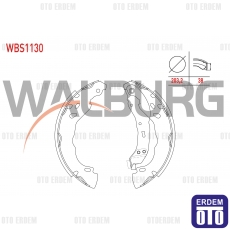Dacia Logan Fren Pabucu Arka 2004-2012 WBS1130 