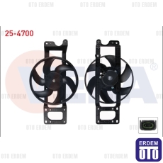Dacia Logan Solenza Fan Motoru Davlumbazlı 25-4700 25-4700
