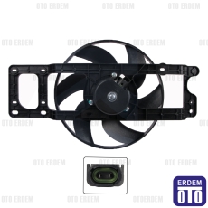 Dacia Logan Solenza Fan Motoru Davlumbazlı 25-4700 25-4700