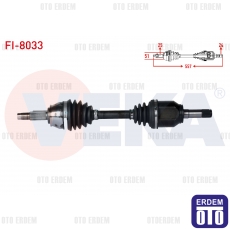 Fiat Albea Aks Sol Ön Komple 1.3 Mjt 2007 FI-8033 