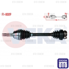 Fiat Doblo Aks Sağ Ön Komple 1.3 Mjt 2001-2010 FI-8009 