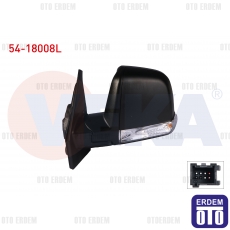 Fiat Doblo Dış Dikiz Aynası Sol Mekanik Sinyallı Tek Camlı 2010- 54-18008L 54-18008L