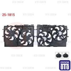 Fiat Ducato Fan Motoru Su+Klima Davlumbazlı Çiftli 2.0 Mjt 2006- 25-1815 25-1815