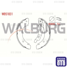 Fiat Ducato Fren Pabuç Balata Arka 2002-2006 WBS1031 