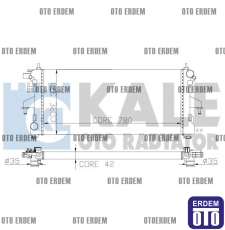 Fiat Ducato Motor Su Radyatörü 1330.S3 1330.S3