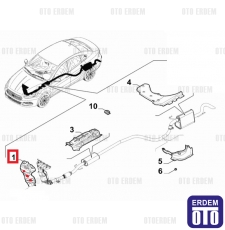 Fiat Egea Manifold Isı Sacı 52050103 52050103