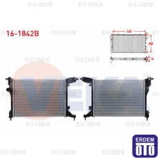 Fiat Egea Su Radyatörü 1.4 16v 2015 16-1842B 16-1842B
