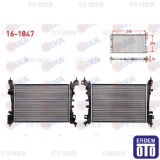 Fiat Fiorino 1.4i 2007 Su Radyatörü 16-1847 16-1847