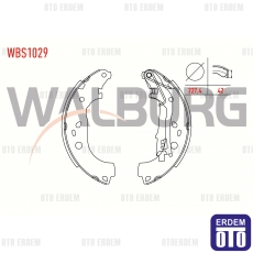 Fiat Fiorino Fren Pabucu Arka 2007>> WBS1029 
