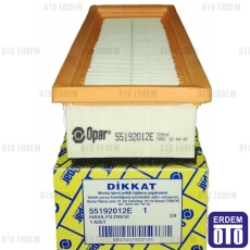 Fiat Fiorino Hava Filtresi 1.4 8V 55192012E - 55192012 55192012E - 55192012