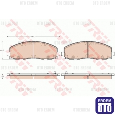 Fiat Freemont Ön Fren Balatası TRW K68159579AA 