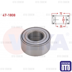 Fiat Linea Fiorino Grande Punto Ön Tekerlek Rulmanı Sol-Sağ ABS Okuyuculu 1.2-1.6 2005- 47-1808 47-1808