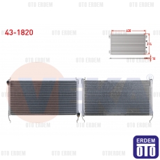 Fiat Marea 1.6i 16v Klima Radyatörü 1996-2007 43-1820 43-1820