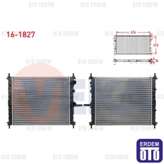 Fiat Marea Su Radyatörü Mekanik 1.6i 16V 1996-2002 16-1827 16-1827