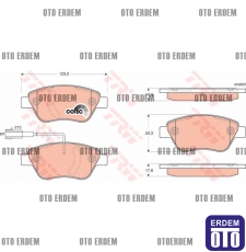 Fiat Stilo Ön Fren Balata Takımı TRW 55174420 55174420