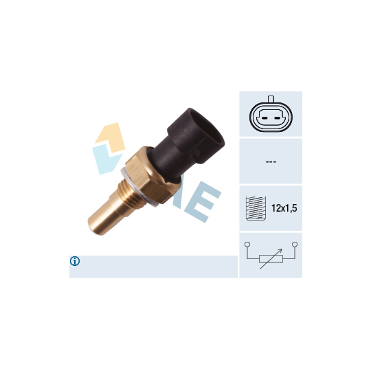 Fiat Tempra Hararet Müşürü - Su Sıcaklık Müşürü 7778980 - FAE 7778980 - FAE