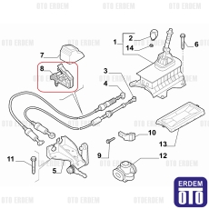 Fiat Vites Halatı Klipsi Linea Egea Doblo 3 Doblo 4 Fironio 46519177 46519177