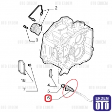 Fiorino Otomatik Debriyaj Hortum Rekoru 55558581 55558581