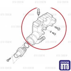 Fiorino Su Flanşı Müşürlü Vernet 9654775080 9654775080