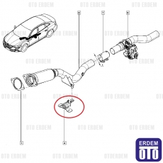 Fluence Egzoz Takozu Ön Orjinal 8200310007 8200310007