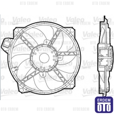 Fluence Fan Motoru Valeo 214810898R 214810898R