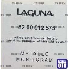 Laguna 2 Bagaj Yazısı (Laguna Yazı Metal) 8200012575 8200012575