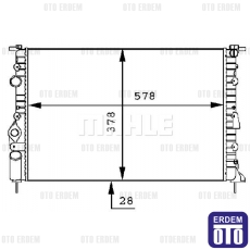 Megane 1 Motor Su Radyatörü Mahle 7700838135 7700838135