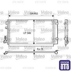 Megane 3 Klima Radyatörü Valeo 921100001R 921100001R