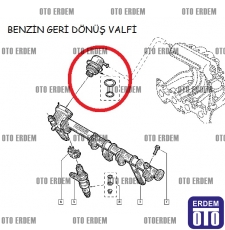 Renault 19 Europa Benzin Geri dönüş Valfi 7700872504 7700872504