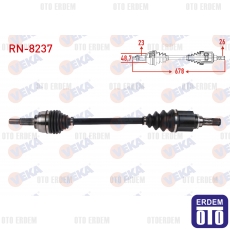 Renault Captur Aks Sol Ön Komple 0.9 TCe 2013>> RN-8237 