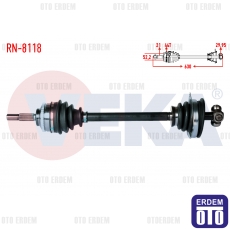 Renault Clio 2 Aks Sol Ön Komple 1998-2005 RN-8118 