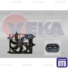 Renault Clio 2 Fan Motoru Su Radyatörü Davlumbazlı Tekli Fan 1.5 Dcı 1998-2005 25-3506 25-3506