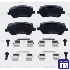 Renault Clio 4 Ön Fren Disk Balata TRW 410608481R 410608481R
