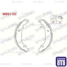 Renault Clio I Fren Pabucu Arka 1990-1998 WBS1103 