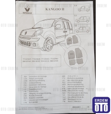 Renault Kangoo 3 Paspas Kauçuk 2 Parça 7711423635 7711423635