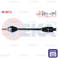 Renault Kangoo Aks Sağ Ön Komple 1.5 Dci 1998-2008 RN-8071A 