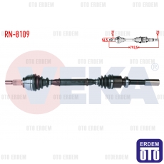 Renault Laguna 2 Aks Sağ Ön Komple 1.6i 16V 2001-2007 RN-8109 
