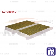 Renault Laguna 3 Polen Filtresi Karbonlu KCF35014C 