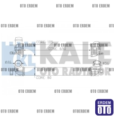 Renault Laguna 3 Turbo Radyatörü 144610001N 144610001N