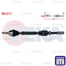 Renault Laguna Aks Sağ Ön Komple 1.8i 16V 2001-2007 RN-8111 