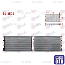 Renault Master 2 1.9 DCI 1998-2003 Su Radyatörü 16-3503 16-3503