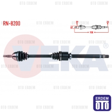 Renault Megane 2 Aks Sağ Ön Komple 2.0 2002-2008 RN-8200 