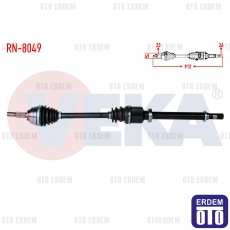 Renault Megane 2 Kangoo Komple Aks Sağ Ön 2002-2008 RN-8049 
