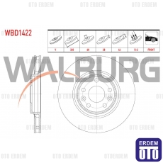 Renault Megane 4 Clio 3 Talisman Fren Diski Ön WBD1422 